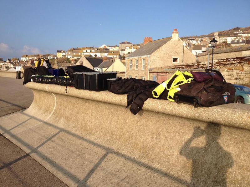 Chesil Diving - Getting ready!